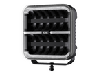 OZZ Square Extraljus pos+varn.ljus 9" - Svart