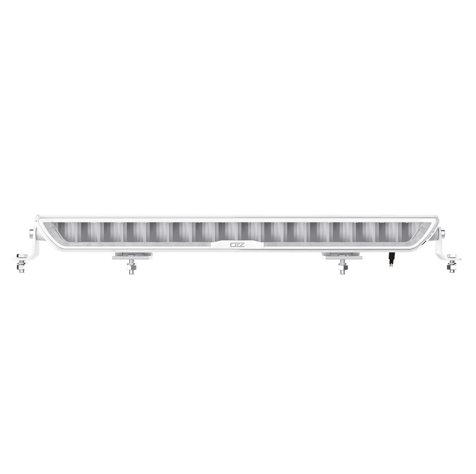 OZZ XB1 P20" Extraljusramp  med positionsljus Orange/Vit - Vit