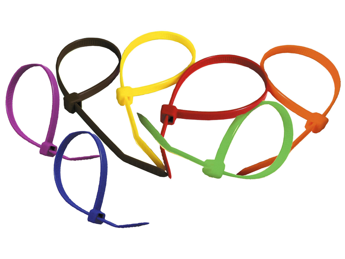 Buntband färgade (100st)