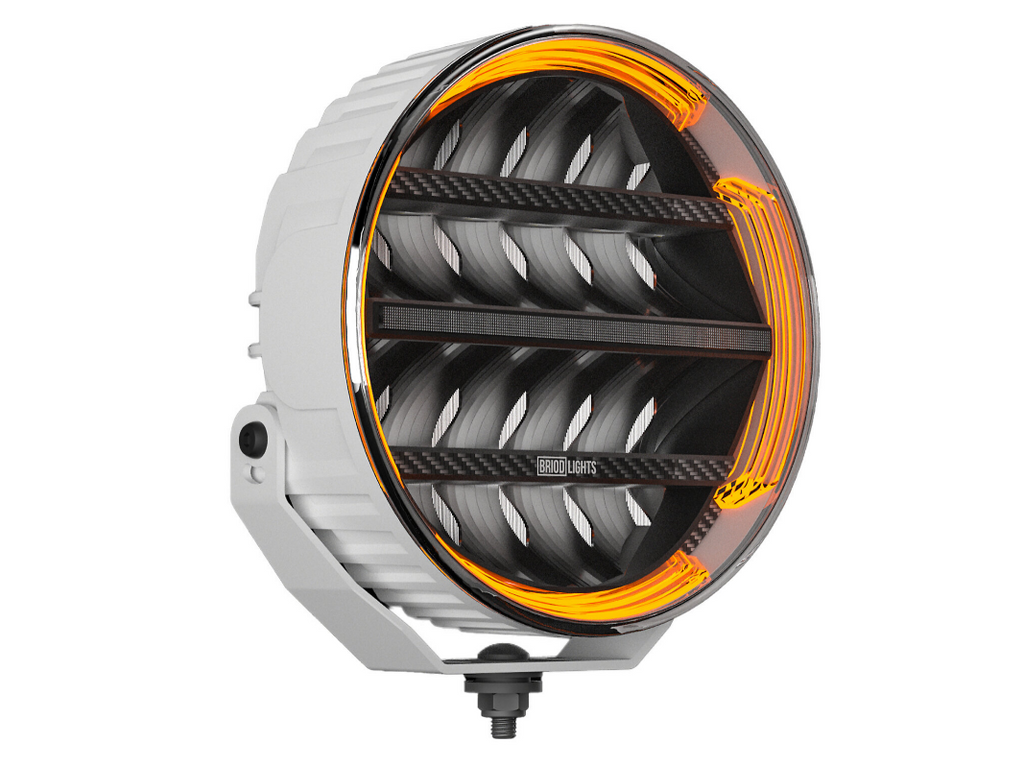 BriodLights Olympus 9" Extraljus - Vit