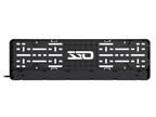 OZZ LP1 LED Extraljusramp - Svart/Vit