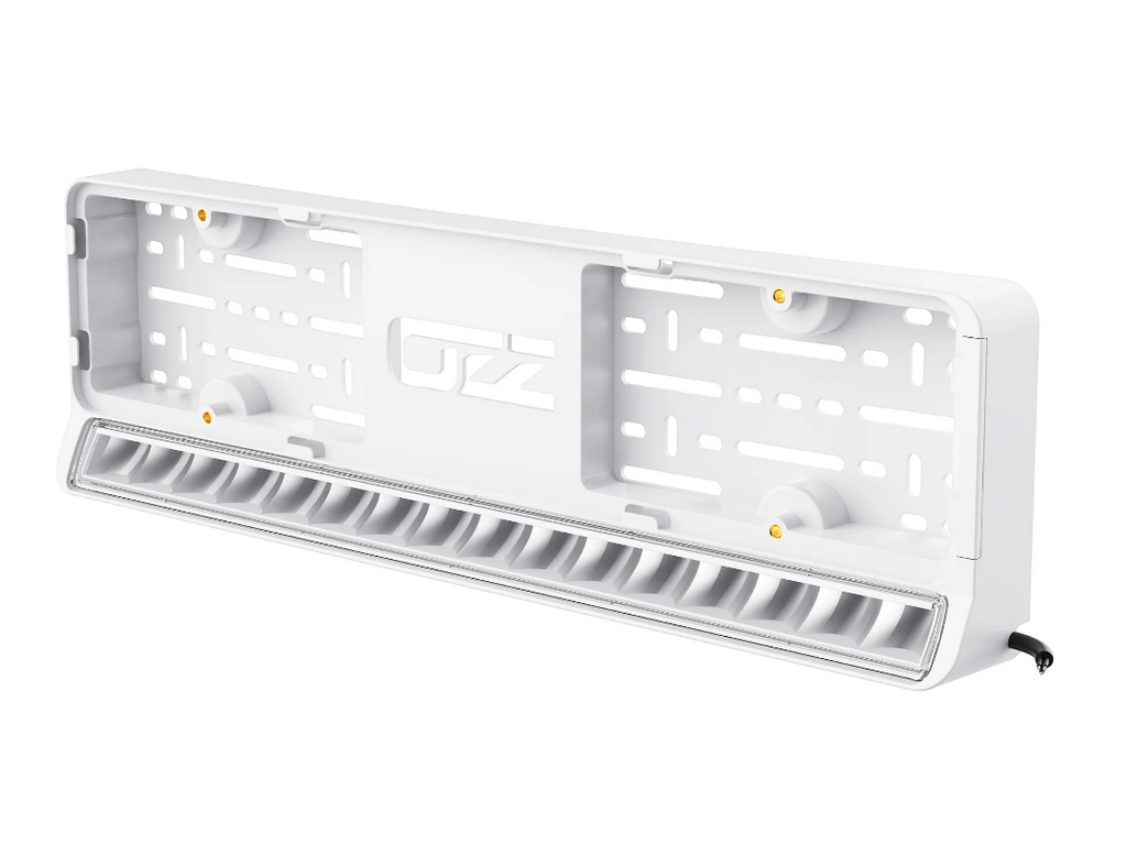 OZZ LP1 LED Extraljusramp - Svart/Vit