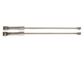 Rostfria Extraljusstag runda (2pack)