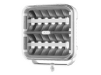 OZZ Square Extraljus pos+varn.ljus 9" - Vit