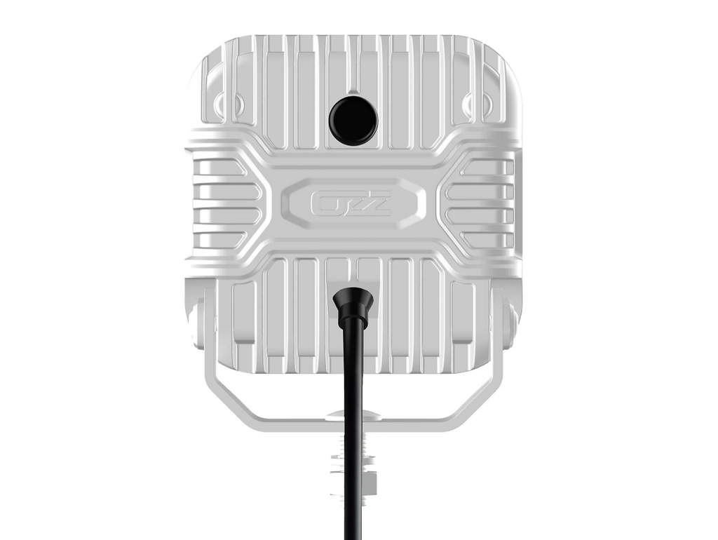 OZZ Square extraljus 5" - Vit