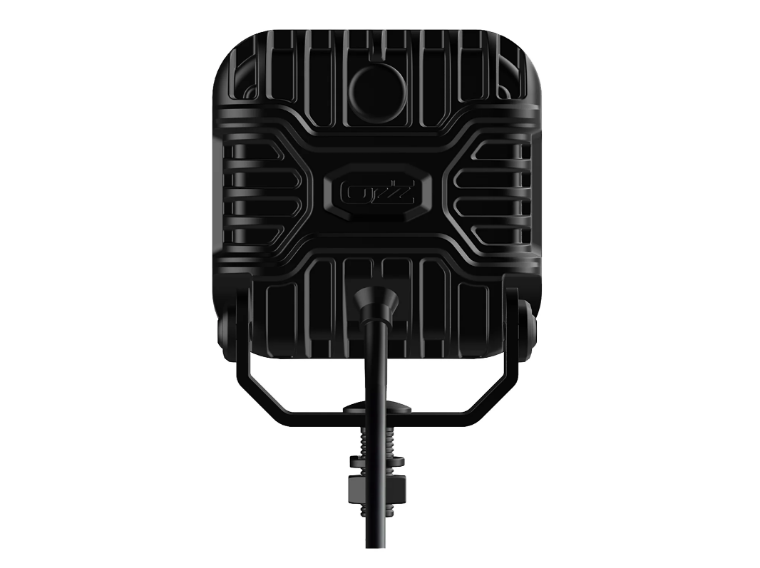 OZZ Square extraljus 3" - Svart