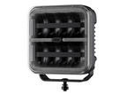 OZZ Square extraljus pos+varn.ljus 7" - Svart