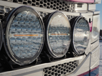BriodLights ICE-X LED 9" extraljus - med uppvärmd lins