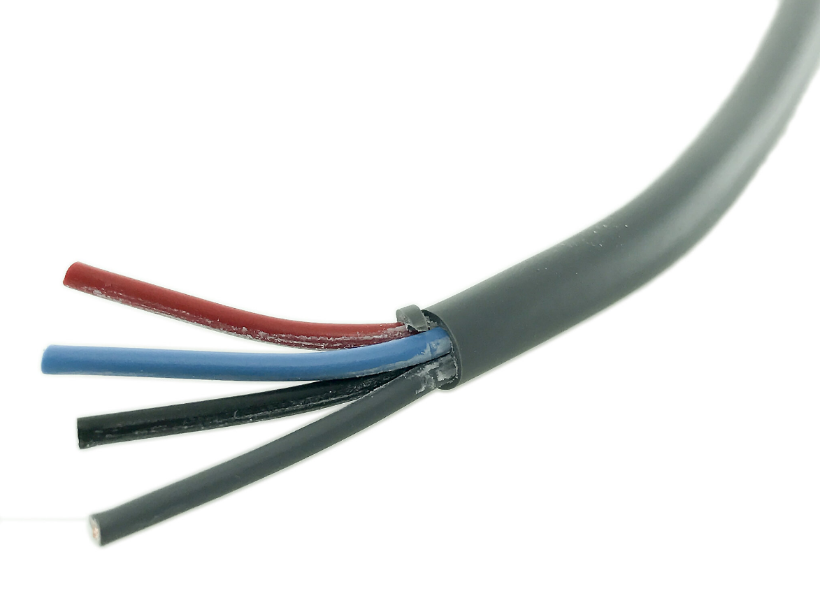 Rund, flerledad kabel RKKB 1,5 mm² (50m)