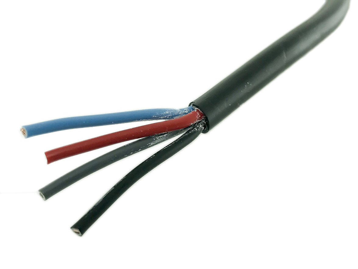 Rund, flerledad kabel RKKB 1,5 mm² (50m)