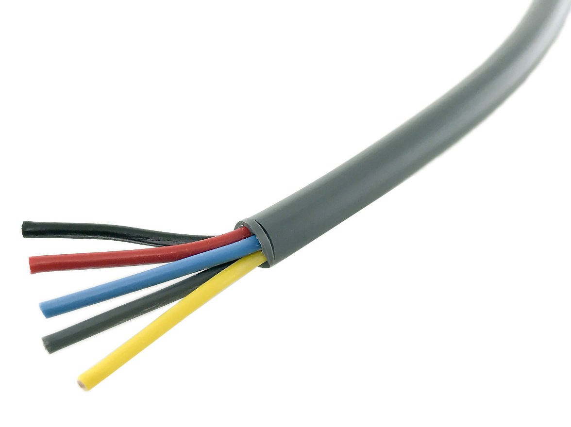 Rund, flerledad kabel RKKB 1,5 mm² (50m)