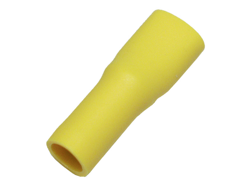 Isolerade kabelskor 2.6-6.6mm² - Gula (100st)