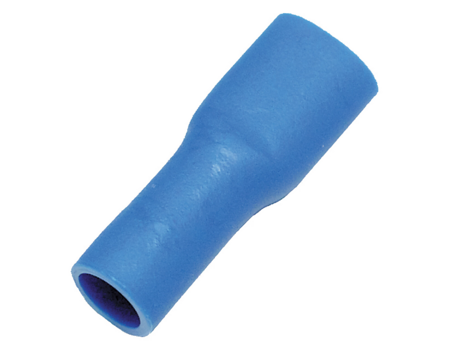 Isolerade kabelskor 1.0-2.6mm² - Blåa (100st)