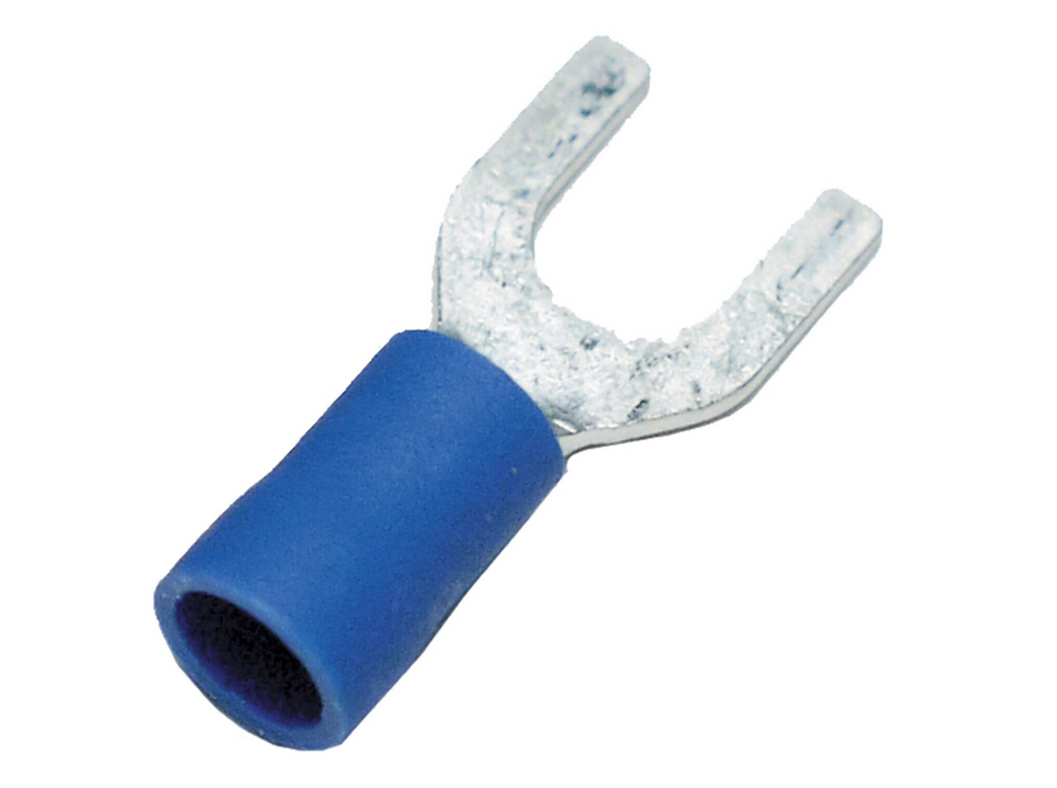 Isolerade kabelskor 1.0-2.6mm² - Blåa (100st)