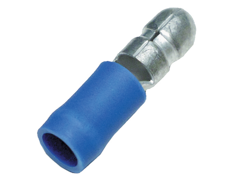 Isolerade kabelskor 1.0-2.6mm² - Blåa (100st)