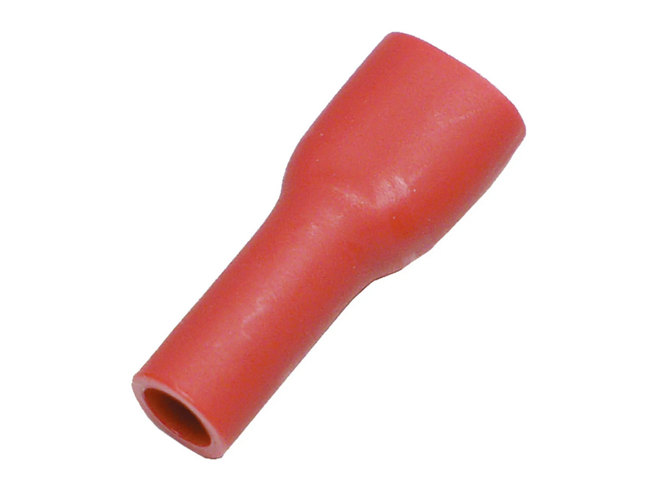 Isolerade kabelskor 0.5-1.6mm² - Röda (100st)