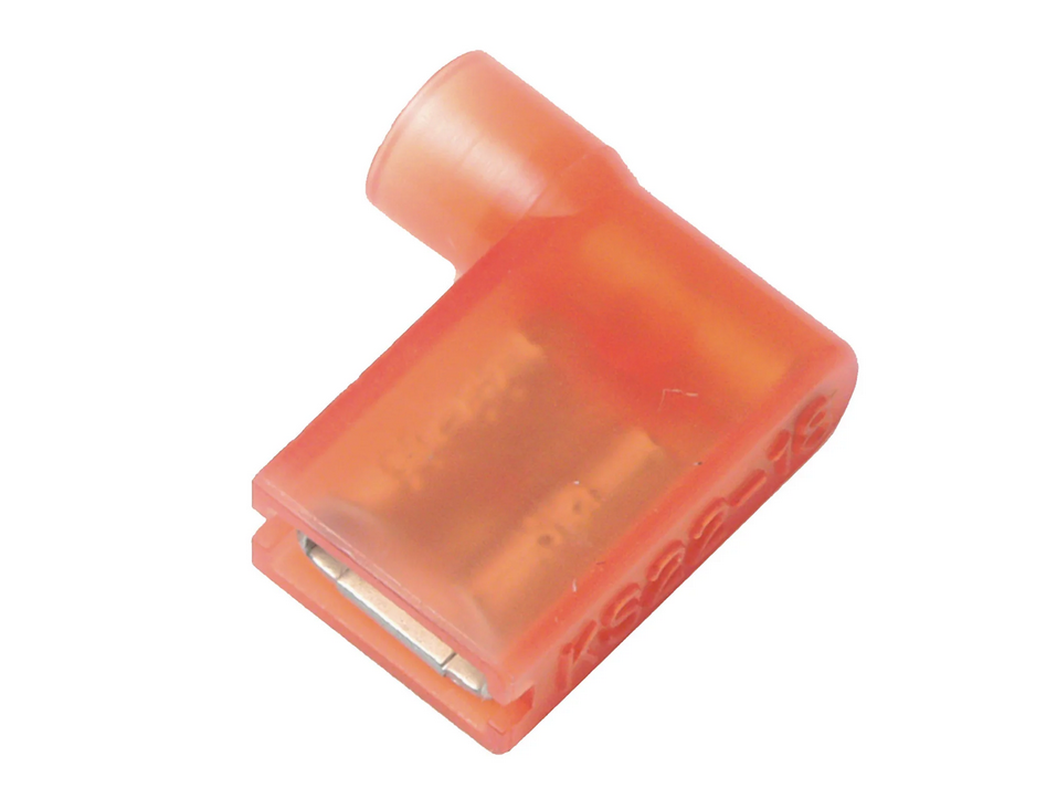 Isolerade kabelskor 0.5-1.6mm² - Röda (100st)