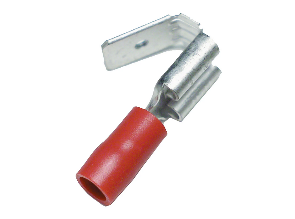 Isolerade kabelskor 0.5-1.6mm² - Röda (100st)