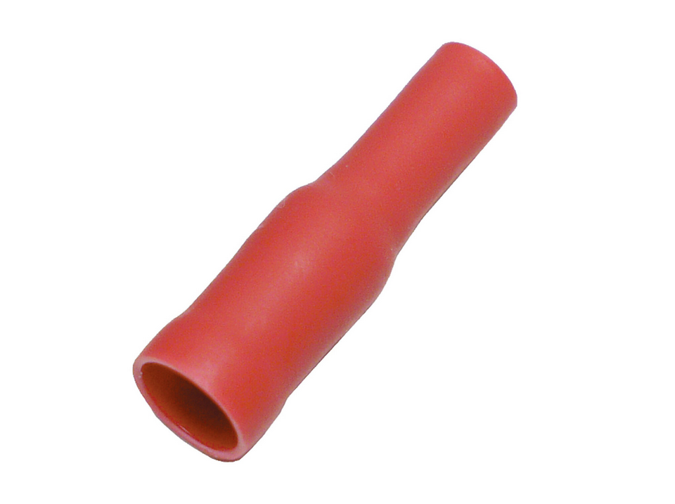 Isolerade kabelskor 0.5-1.6mm² - Röda (100st)