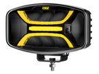 OZZ XO1 P LED Extraljus ovalt - Svart