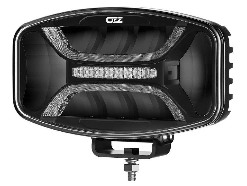 OZZ XO1 P LED Extraljus ovalt - Svart