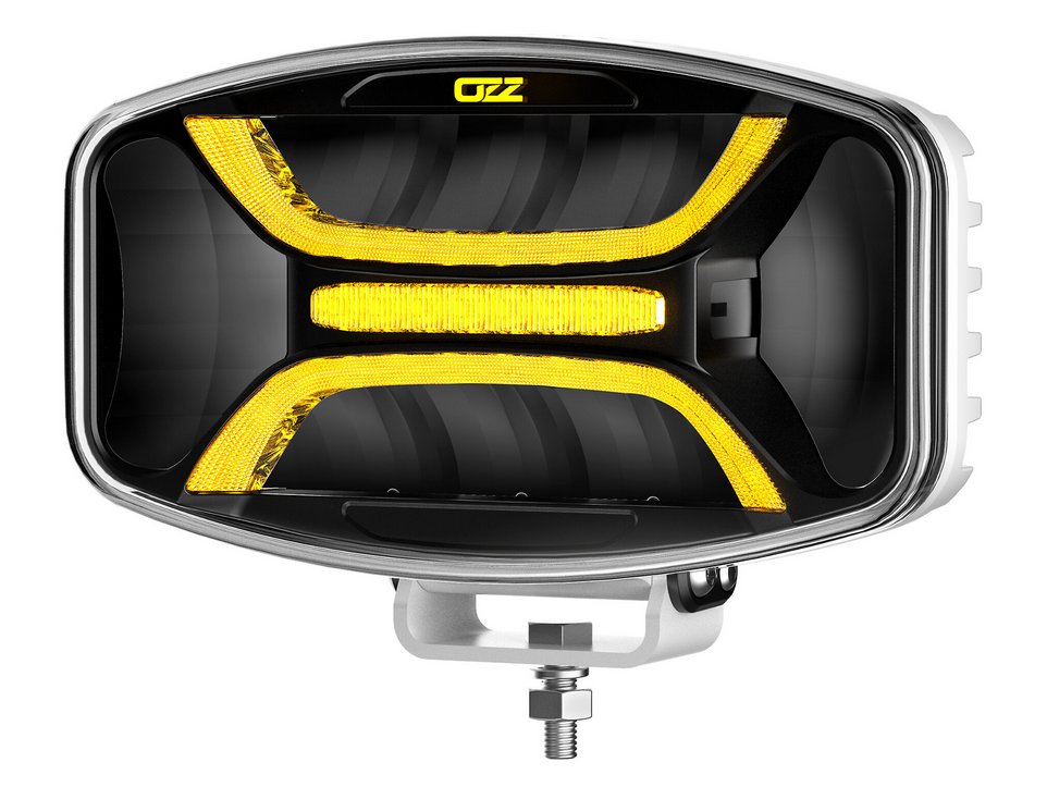 OZZ XO1 P LED Extraljus ovalt - Vit