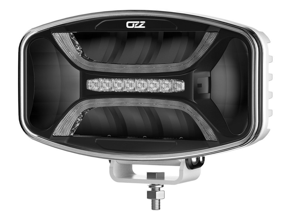 OZZ XO1 P LED Extraljus ovalt - Vit