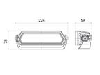 NBB Alpha 230 Pro LED extraljusramp