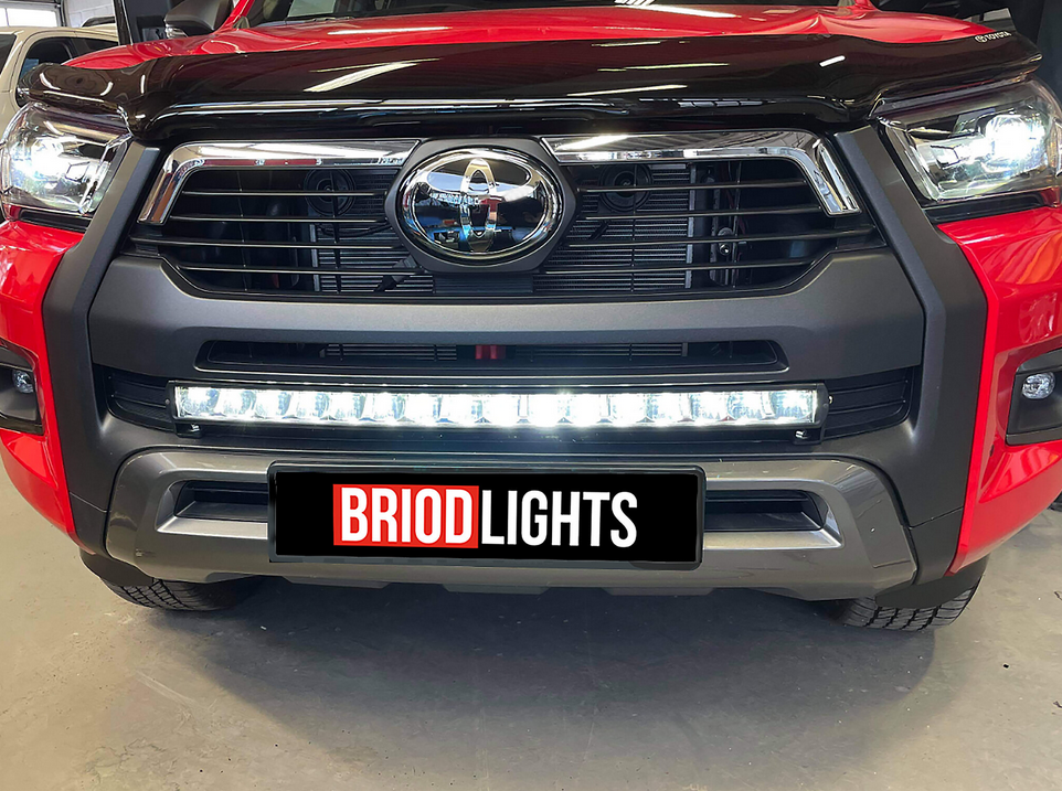 BriodLights extraljusramp 813 med positionsljus