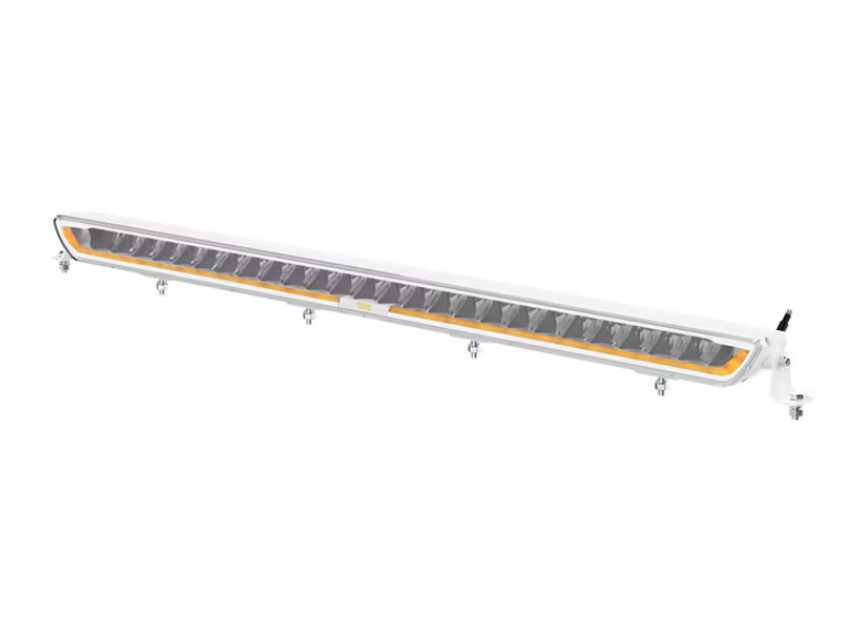 OZZ XB1 P40" Extraljusramp  med positionsljus Orange/Vit - Vit