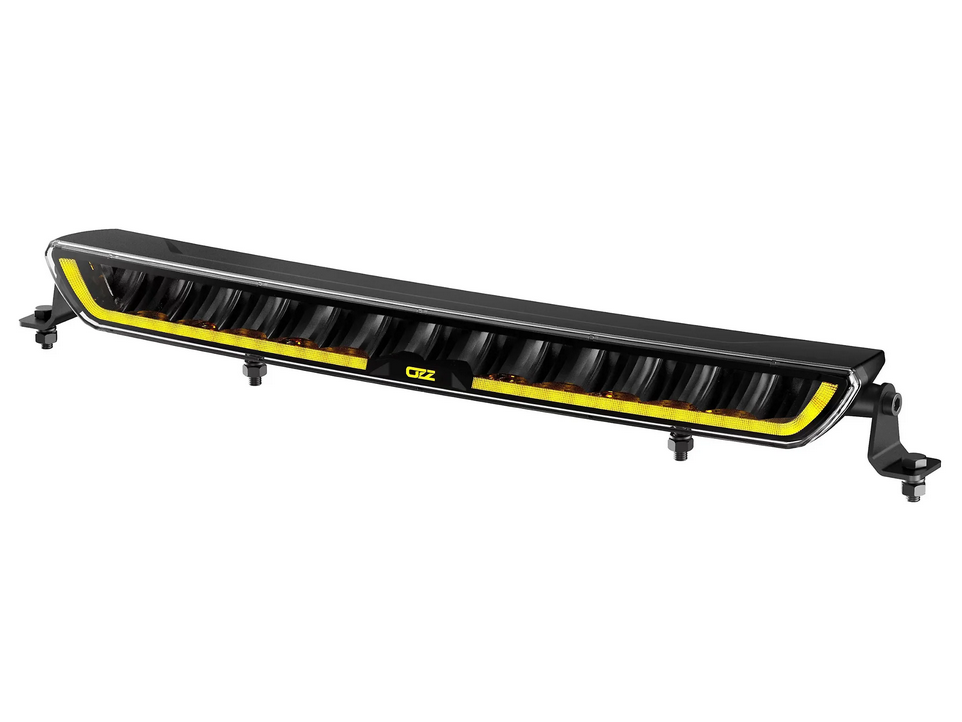 OZZ XB1 P20" Extraljusramp  med positionsljus Orange/Vit - Svart