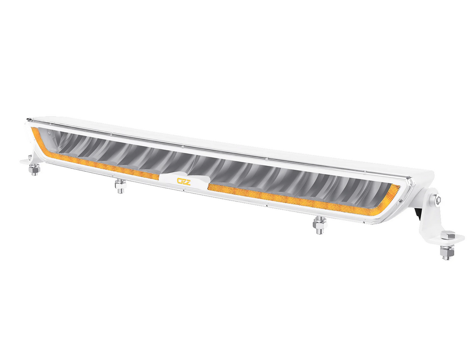 OZZ XB1 P20" Extraljusramp  med positionsljus Orange/Vit - Vit