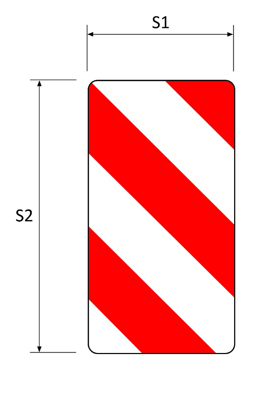 Sidomarkeringsskyltar